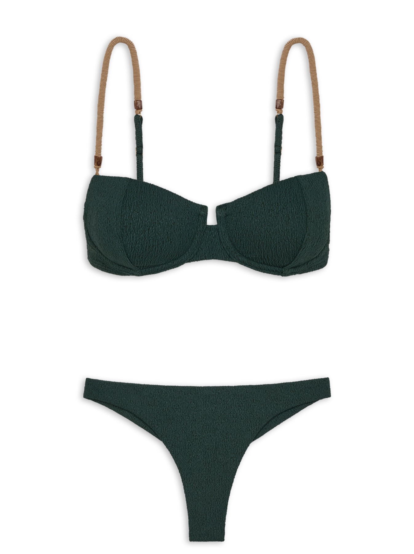 Biquíni Aro Nissi April Meia Taça Verde Vix