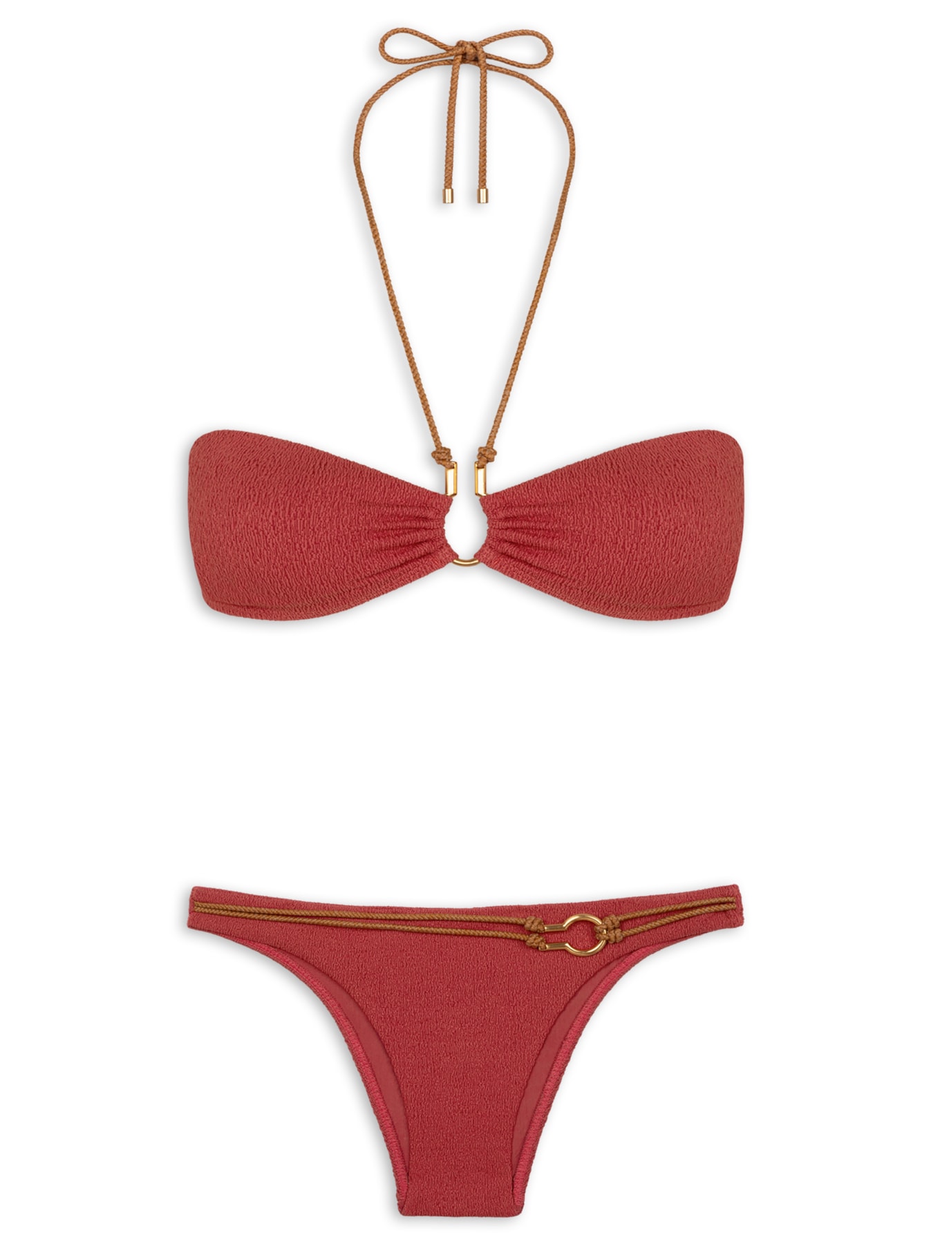 Biquíni Bandeau Diane Vermelho Vix