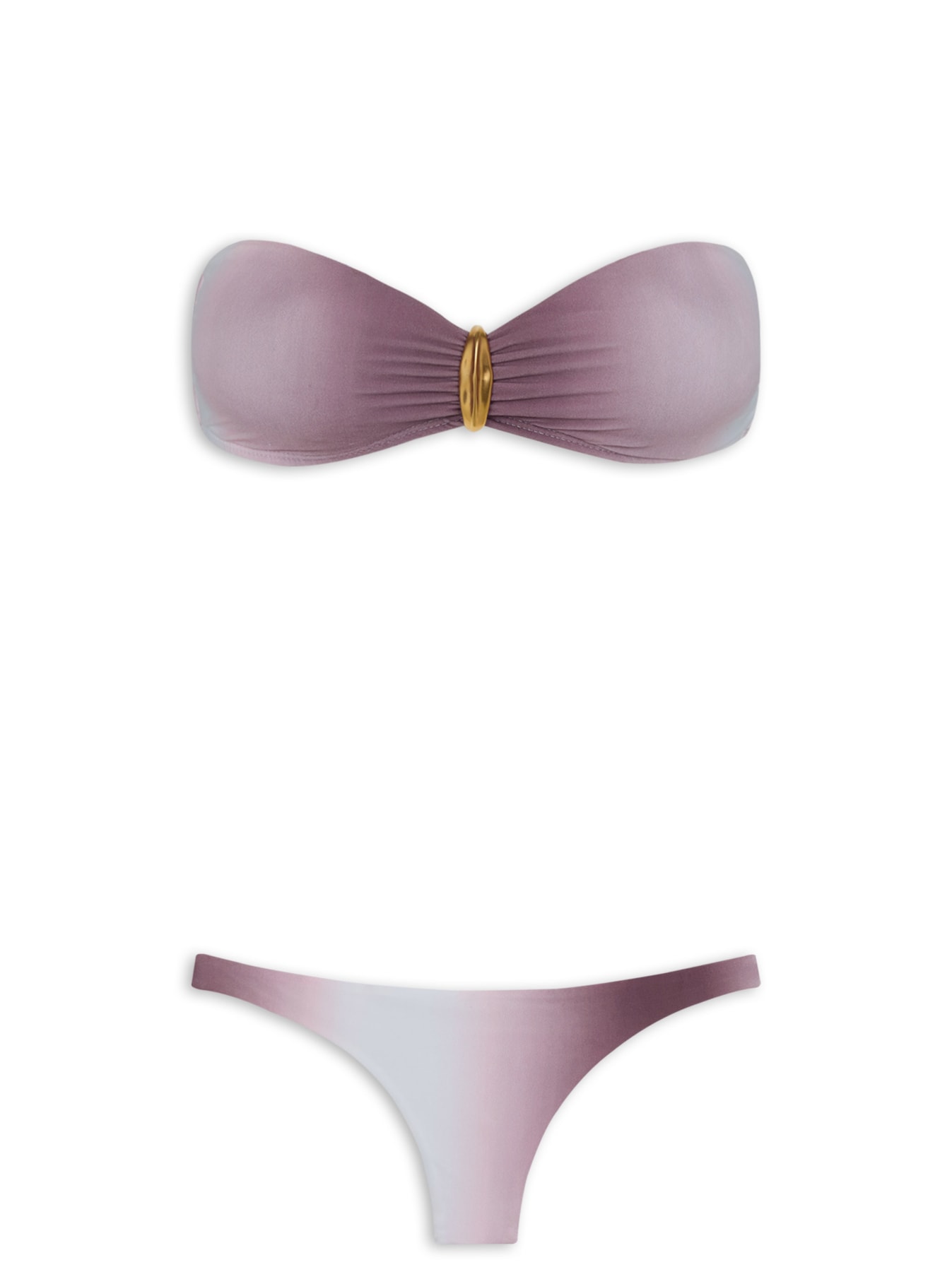 Biquíni Bandeau Elsie Degradê Roxo Vix