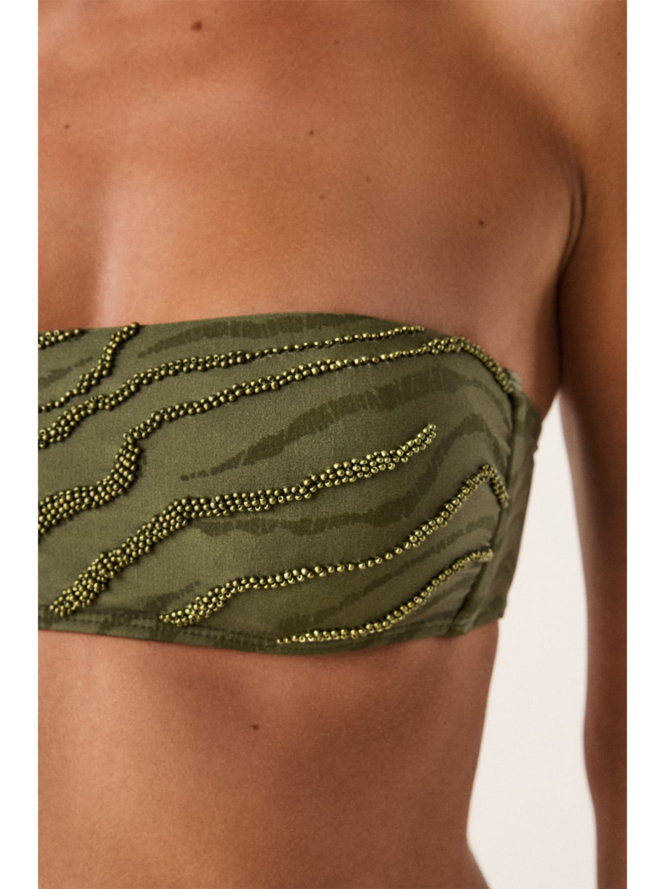 Biquíni Bandeau Mina Verde Vix