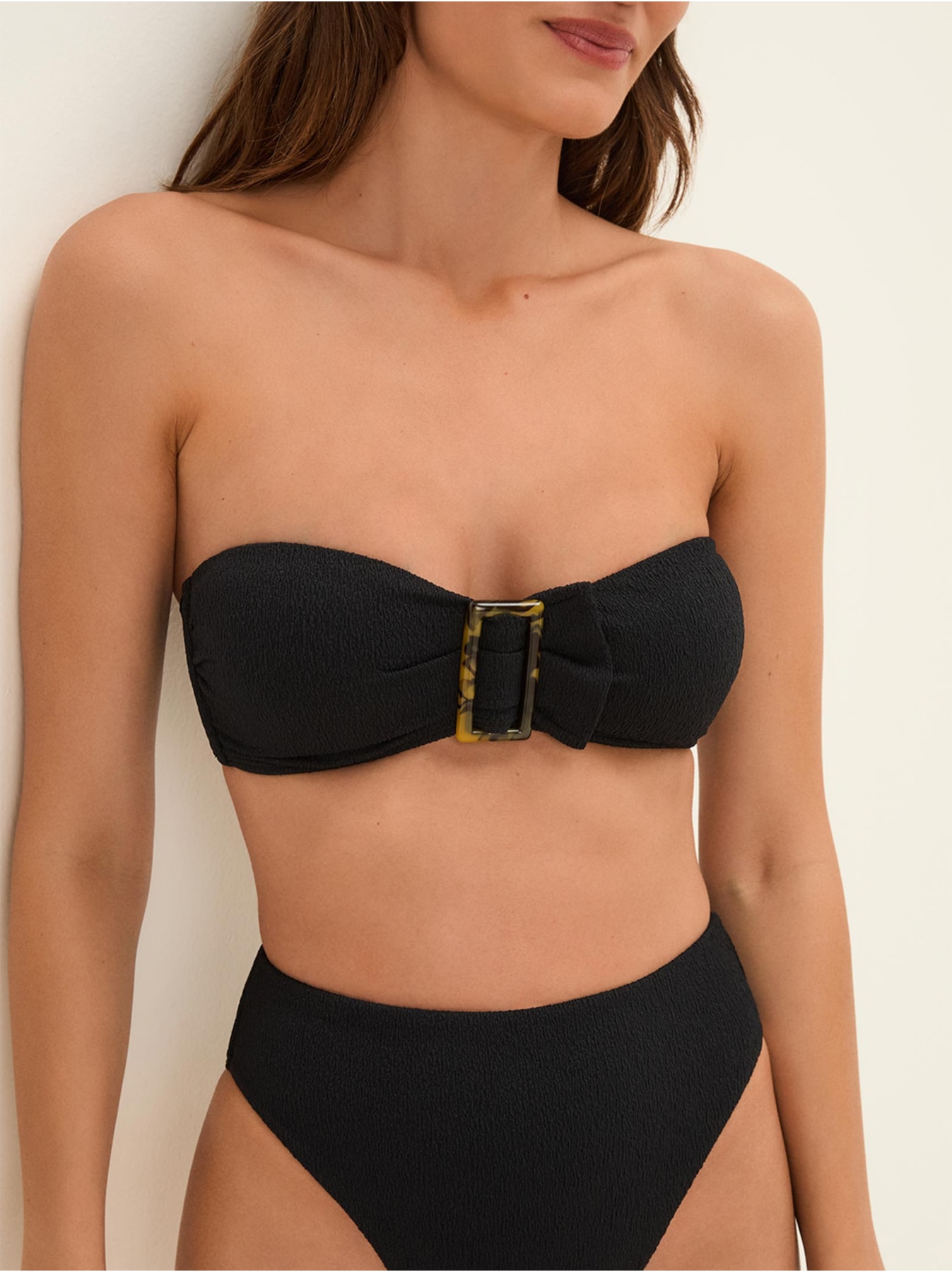 Biquíni Bandeau Sade Preto Vix