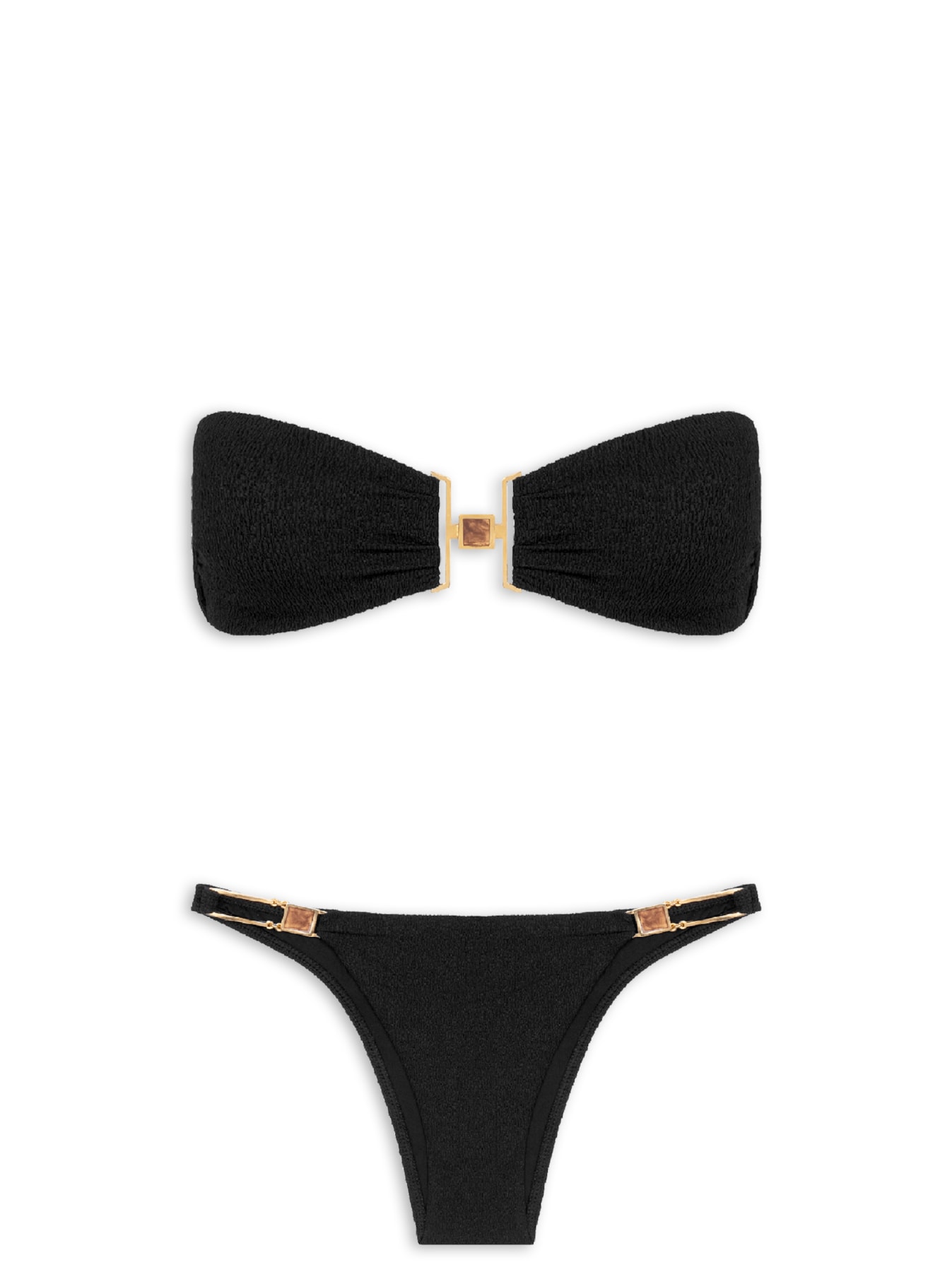 Biquíni Brit Bandeau BR Preto Vix