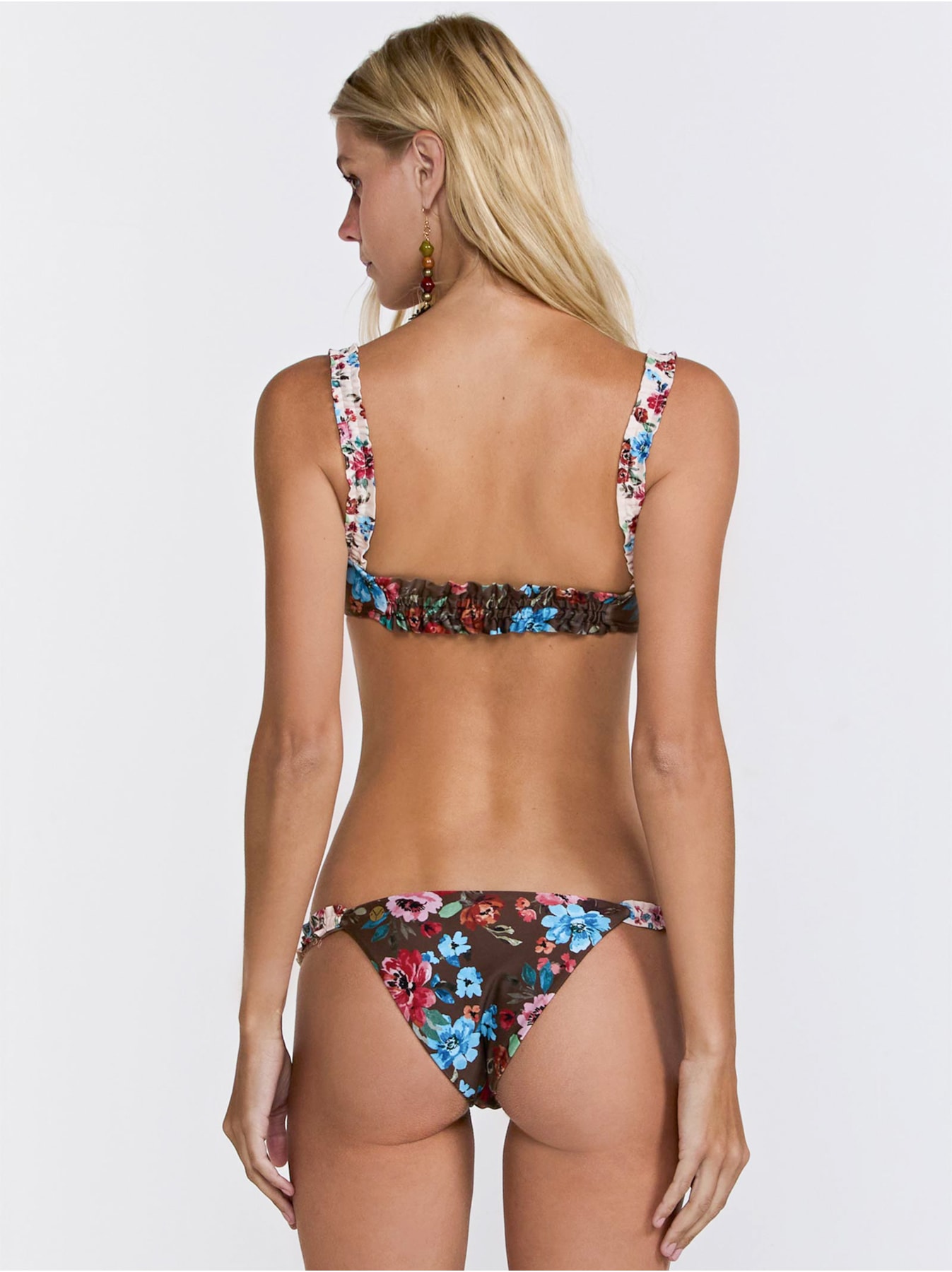 Biquíni Canis Poliamida Marrom Triya