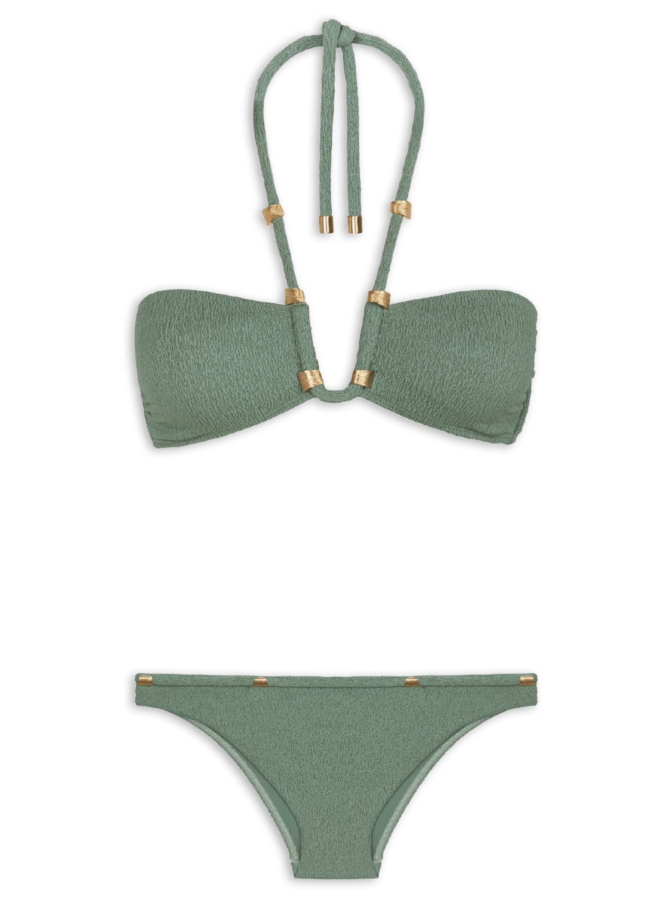 Biquíni Carol Lind Verde Vix