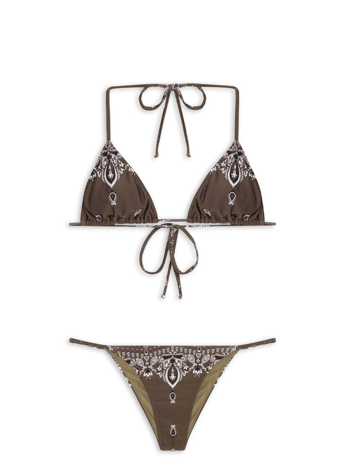 Biquíni Cort Poli Bela Marrom Triya