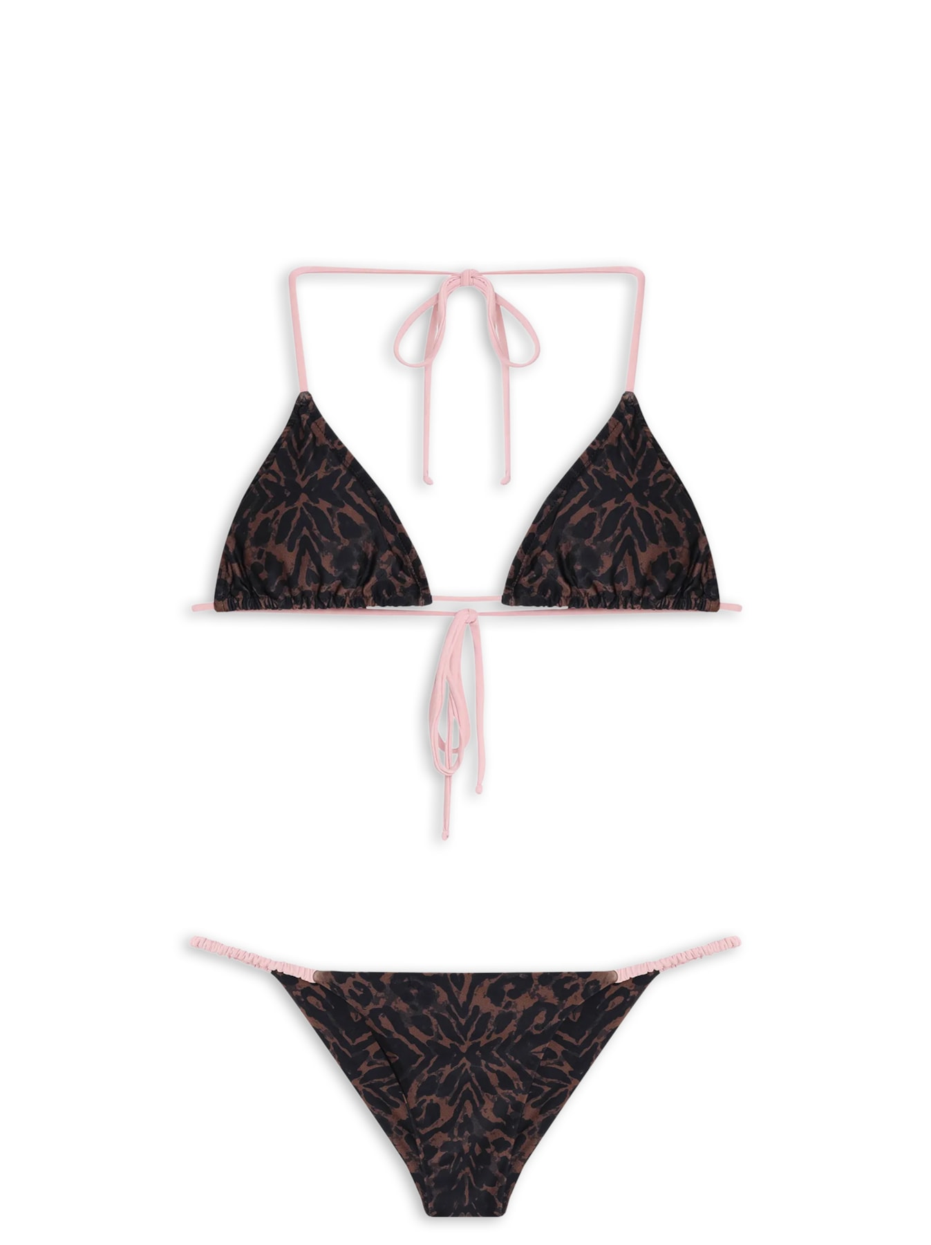 Biquíni Cortininha Bela Ariel Menor Animal Print Triya