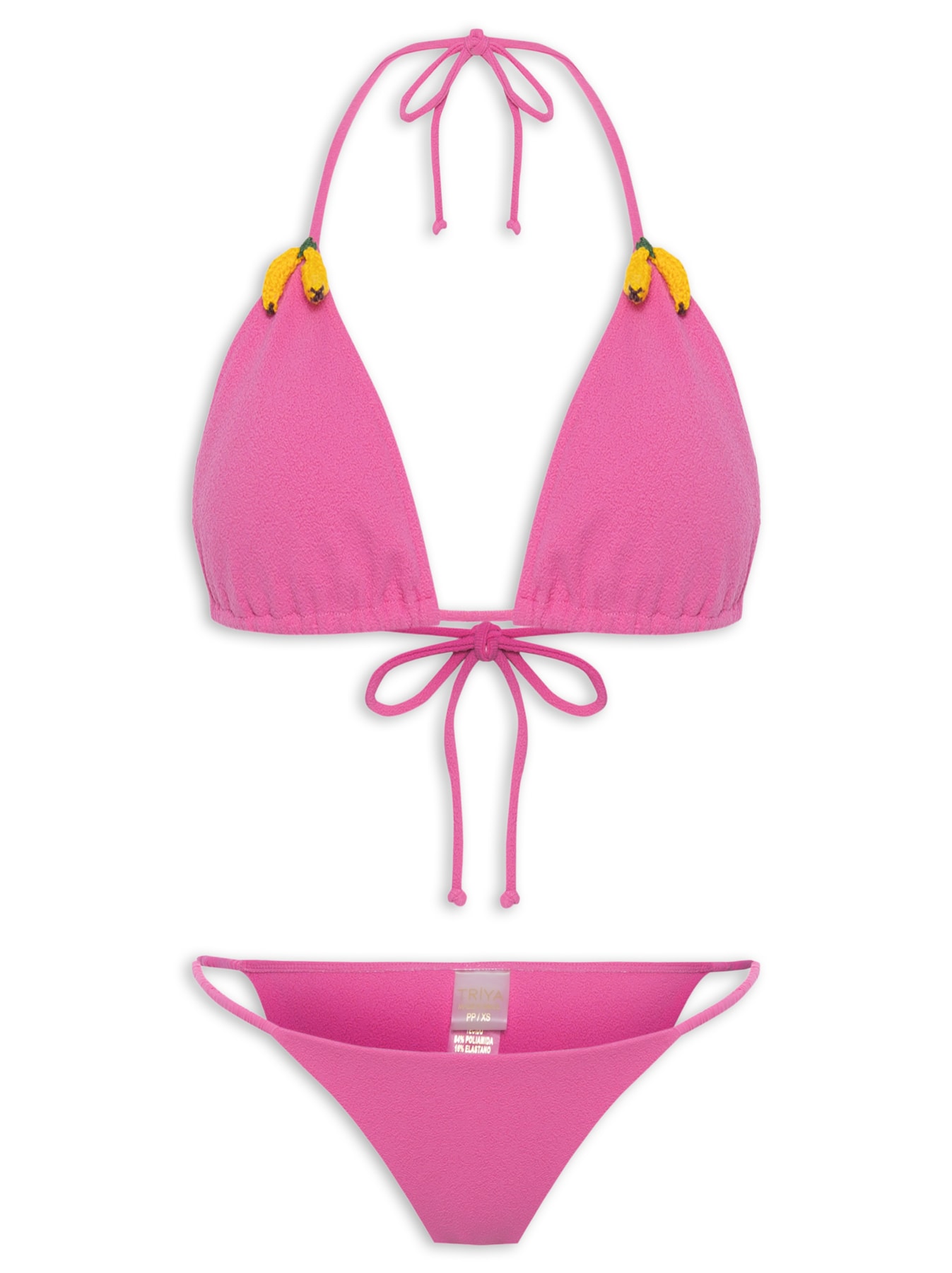 Biquíni Cortininha Bela Joy Rosa Triya