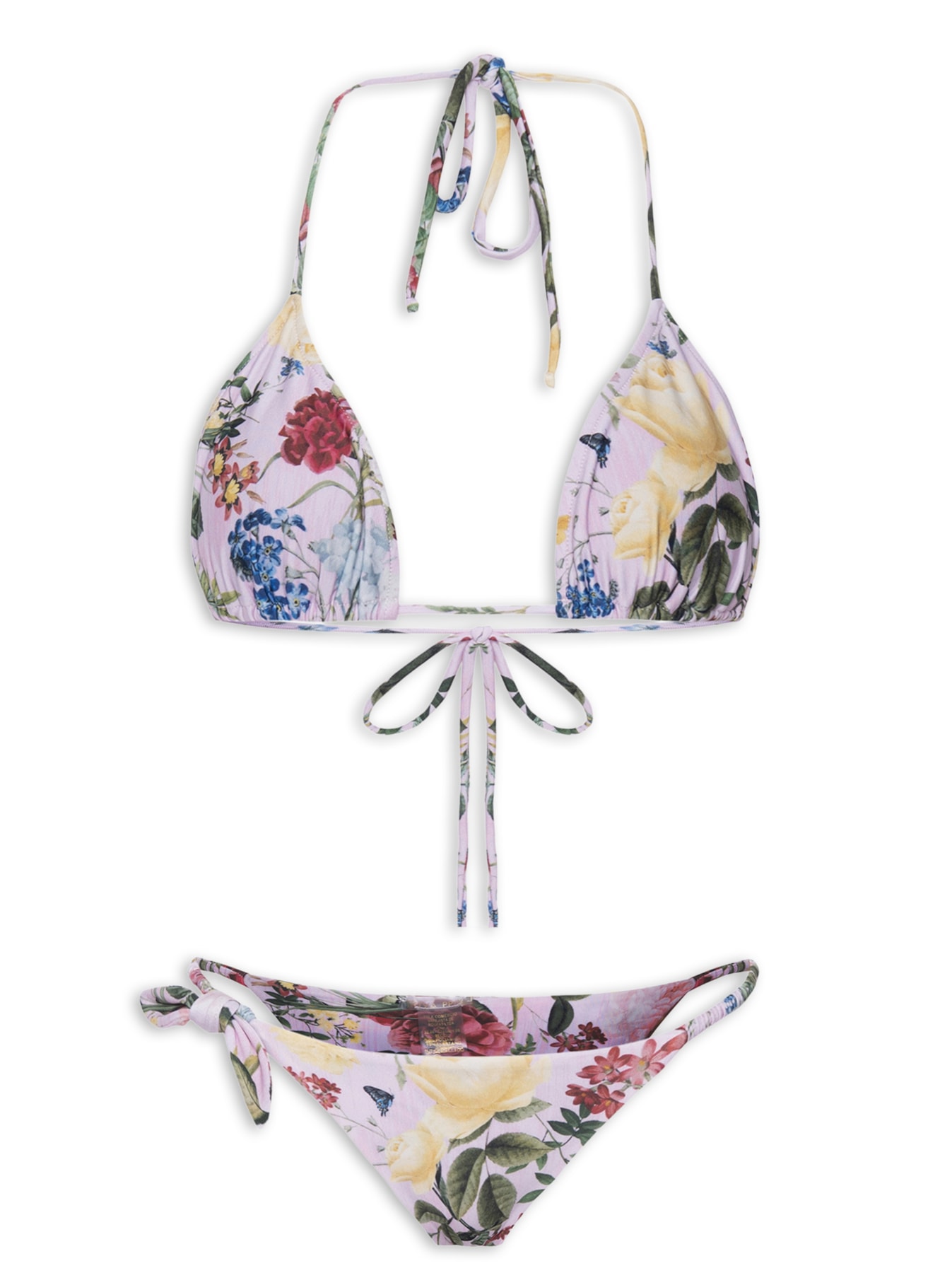 Biquíni Cortininha Bela Rosa Triya