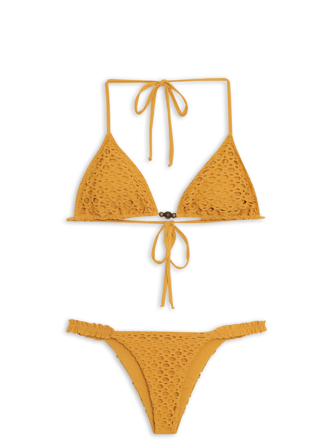 Biquíni Cortininha Halow Amarelo Triya