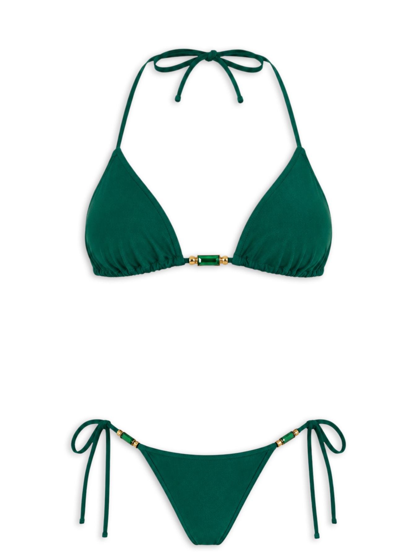 Bíquini Lacinho Bela Verde Triya