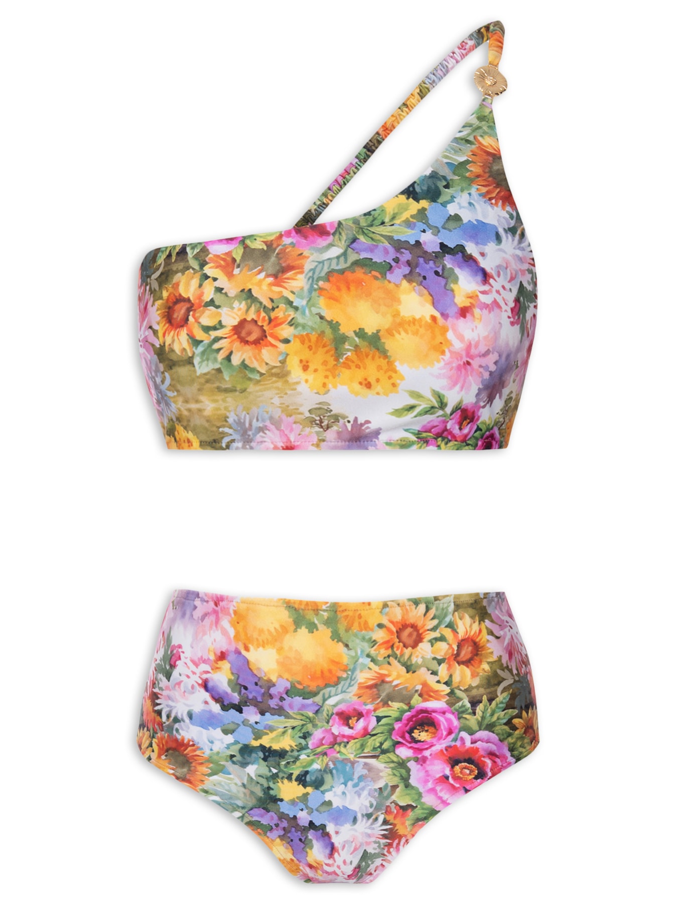 Biquíni Luiza Aries Amarelo Triya