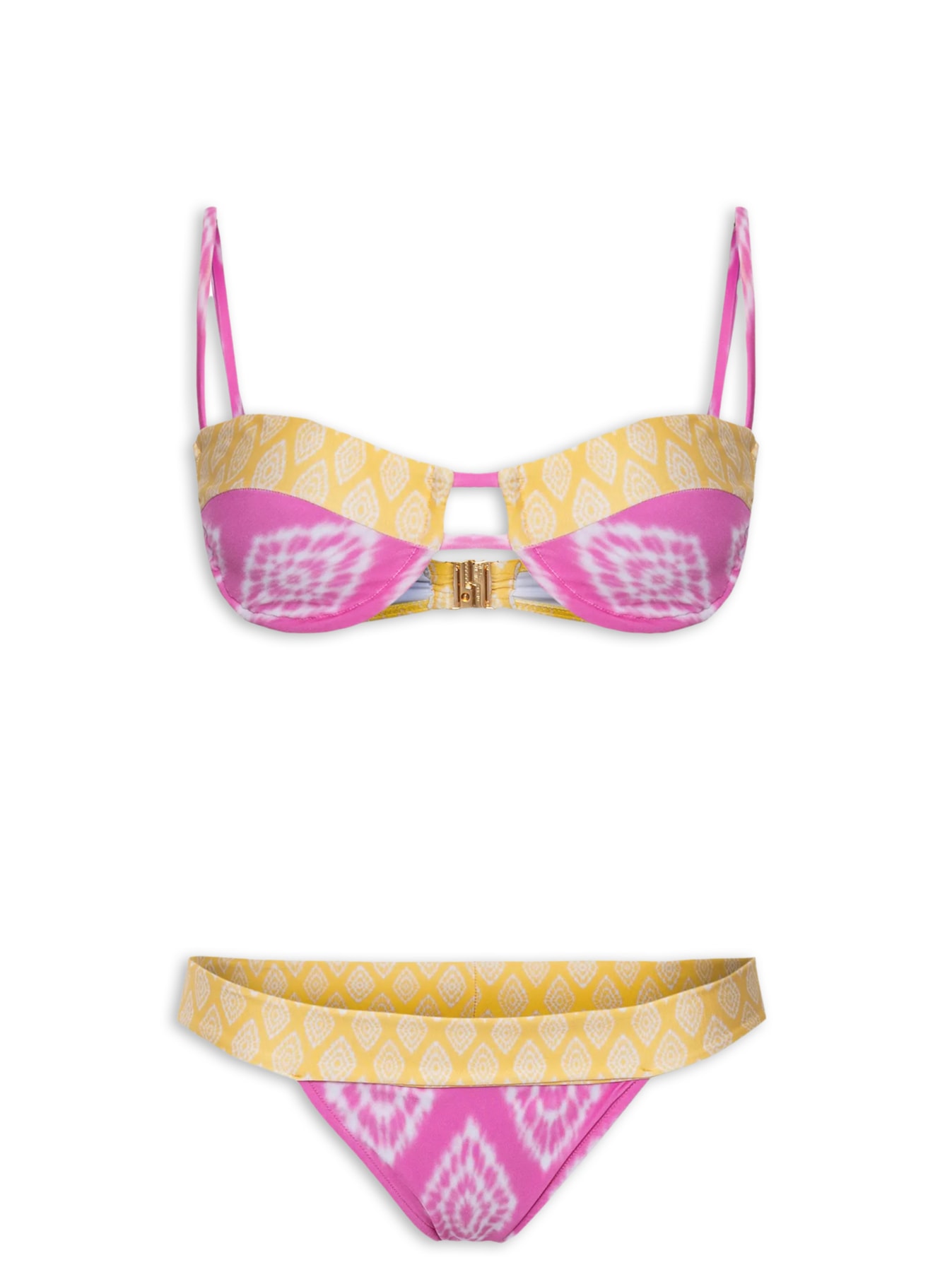 Biquíni Meia Taça Chiara Decote Coração Rosa Triya