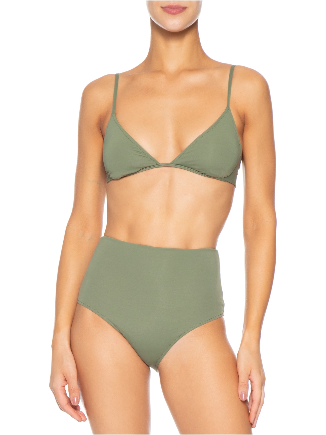 Biquíni Meia Taça Comfort Verde Salinas