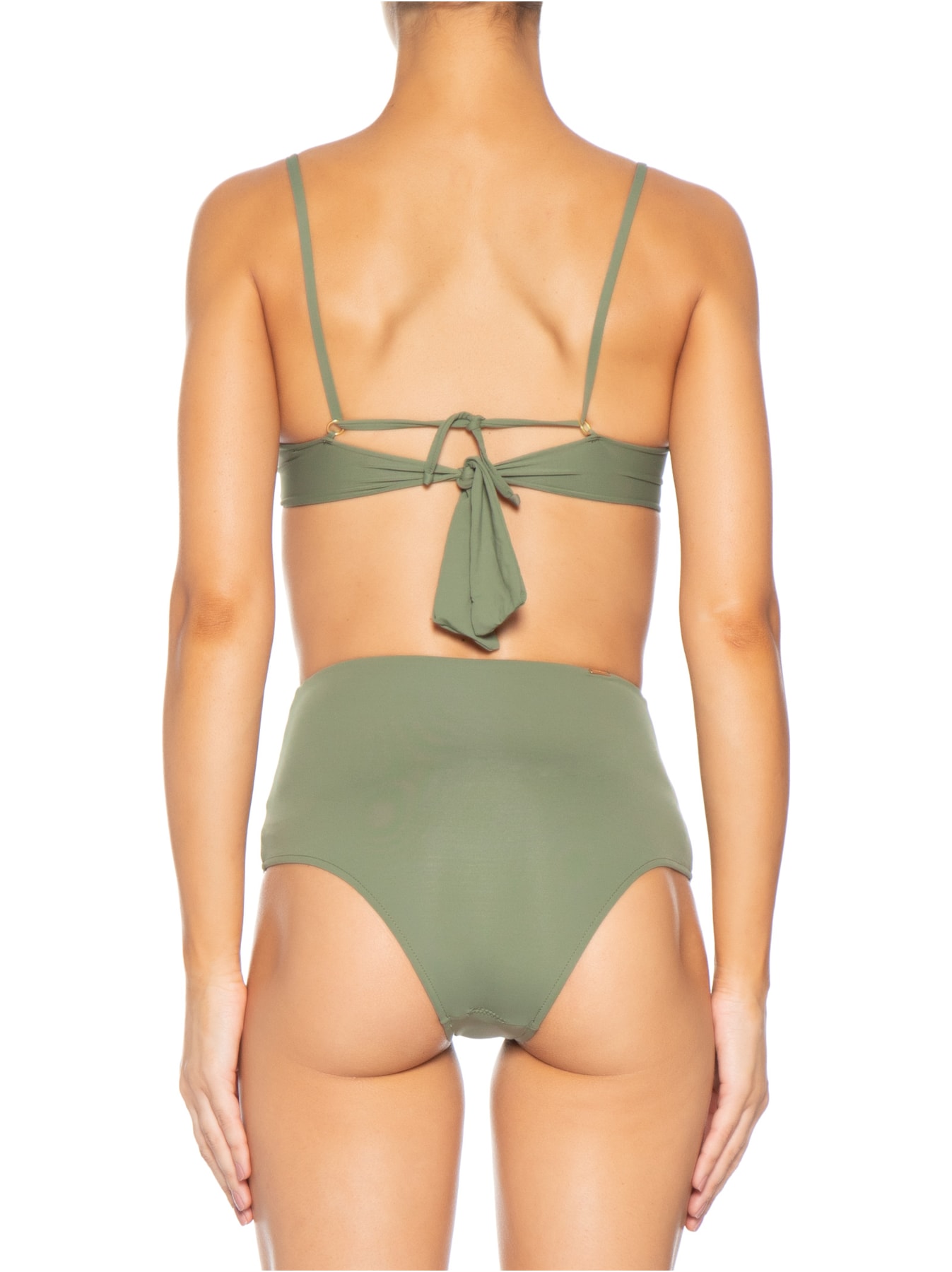 Biquíni Meia Taça Comfort Verde Salinas