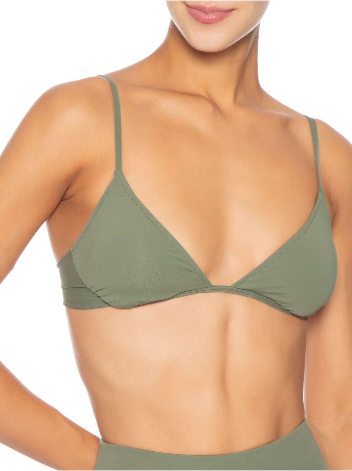 Biquíni Meia Taça Comfort Verde Salinas
