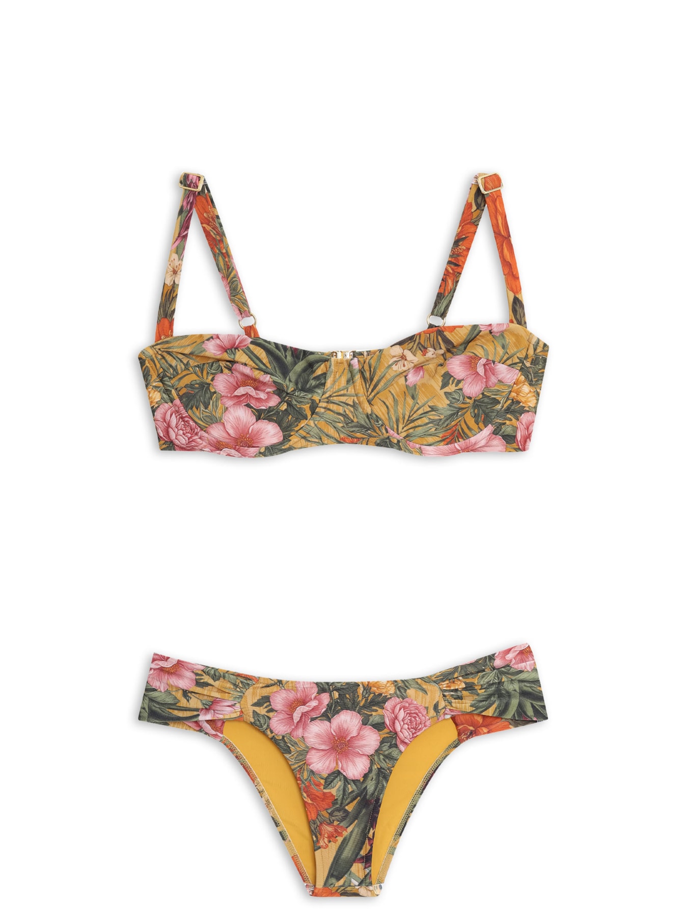 Biquíni Meia Taça Nina Amarelo Triya