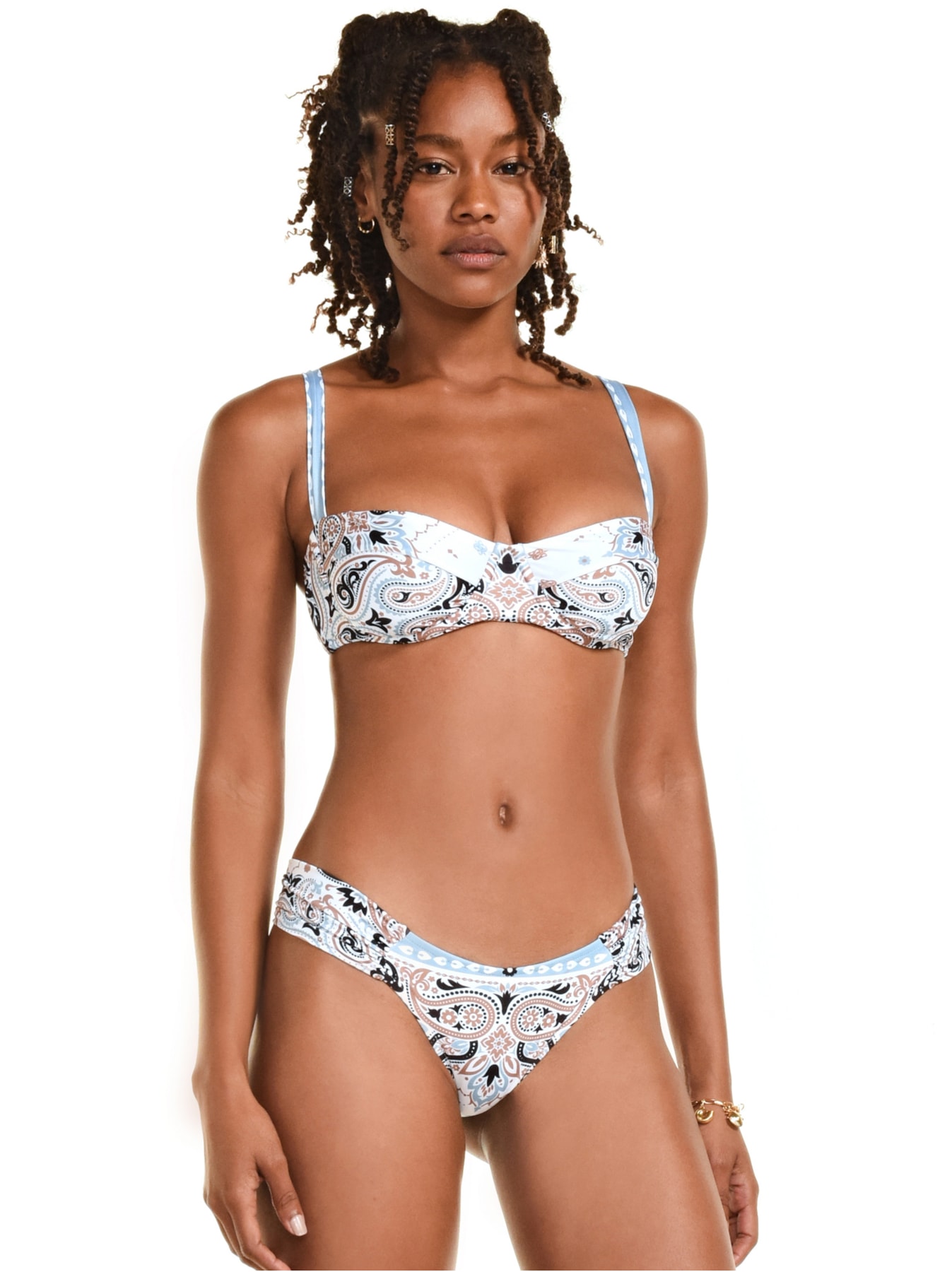 Biquíni Meia Taça Nina Azul Triya