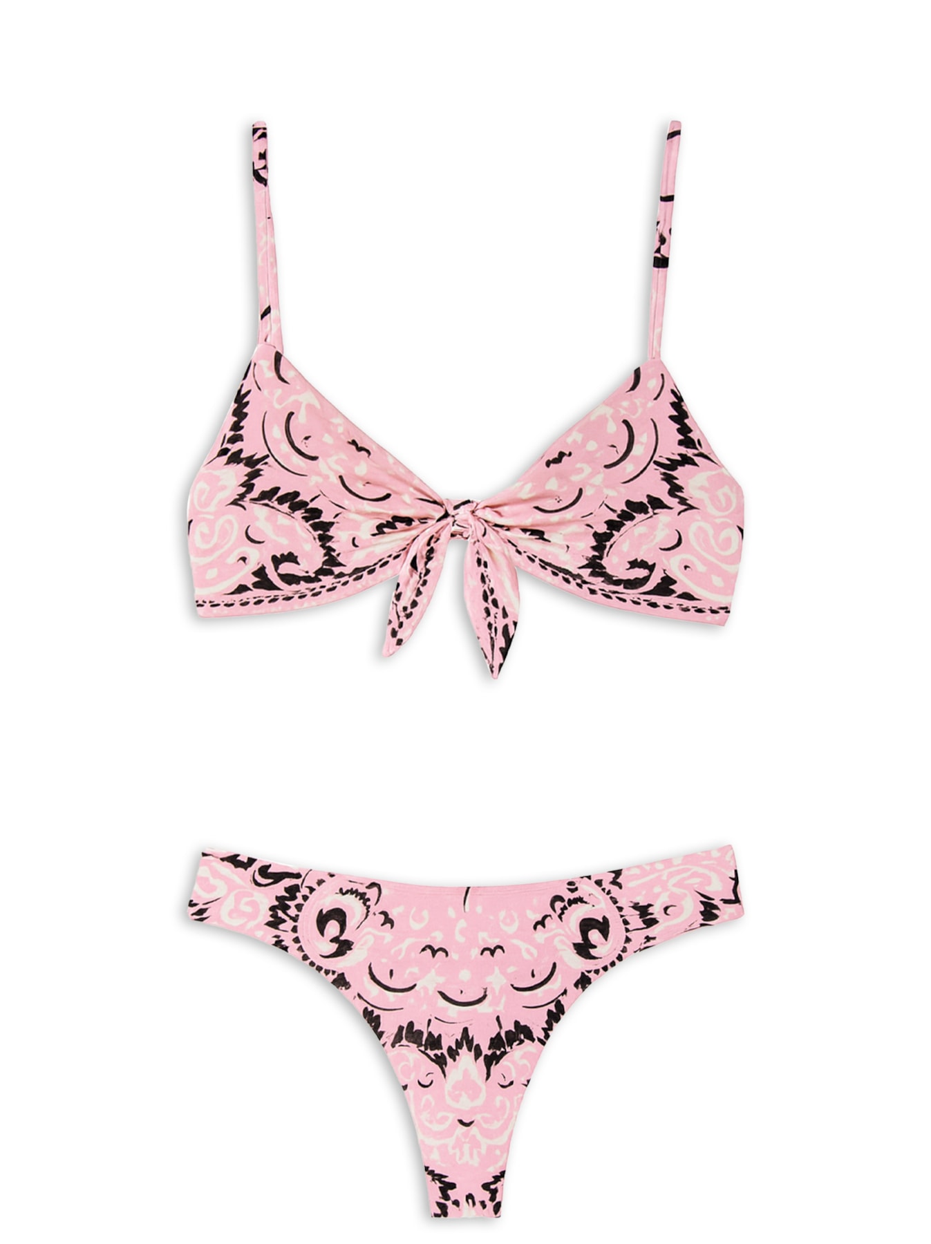 Biquíni Palau Paisley Rosa Triya