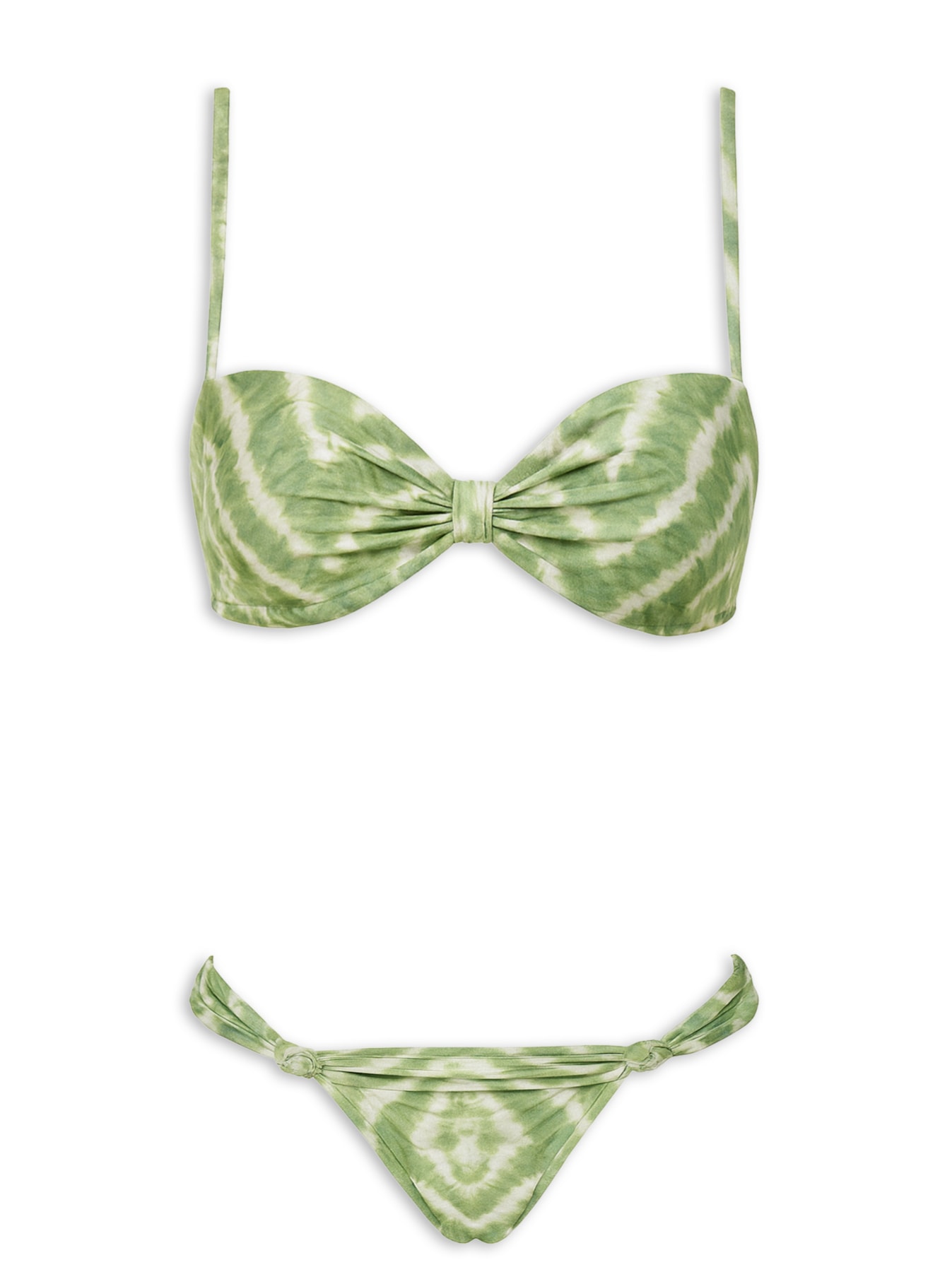 Biquíni Roseli Tie Dye Verde Triya