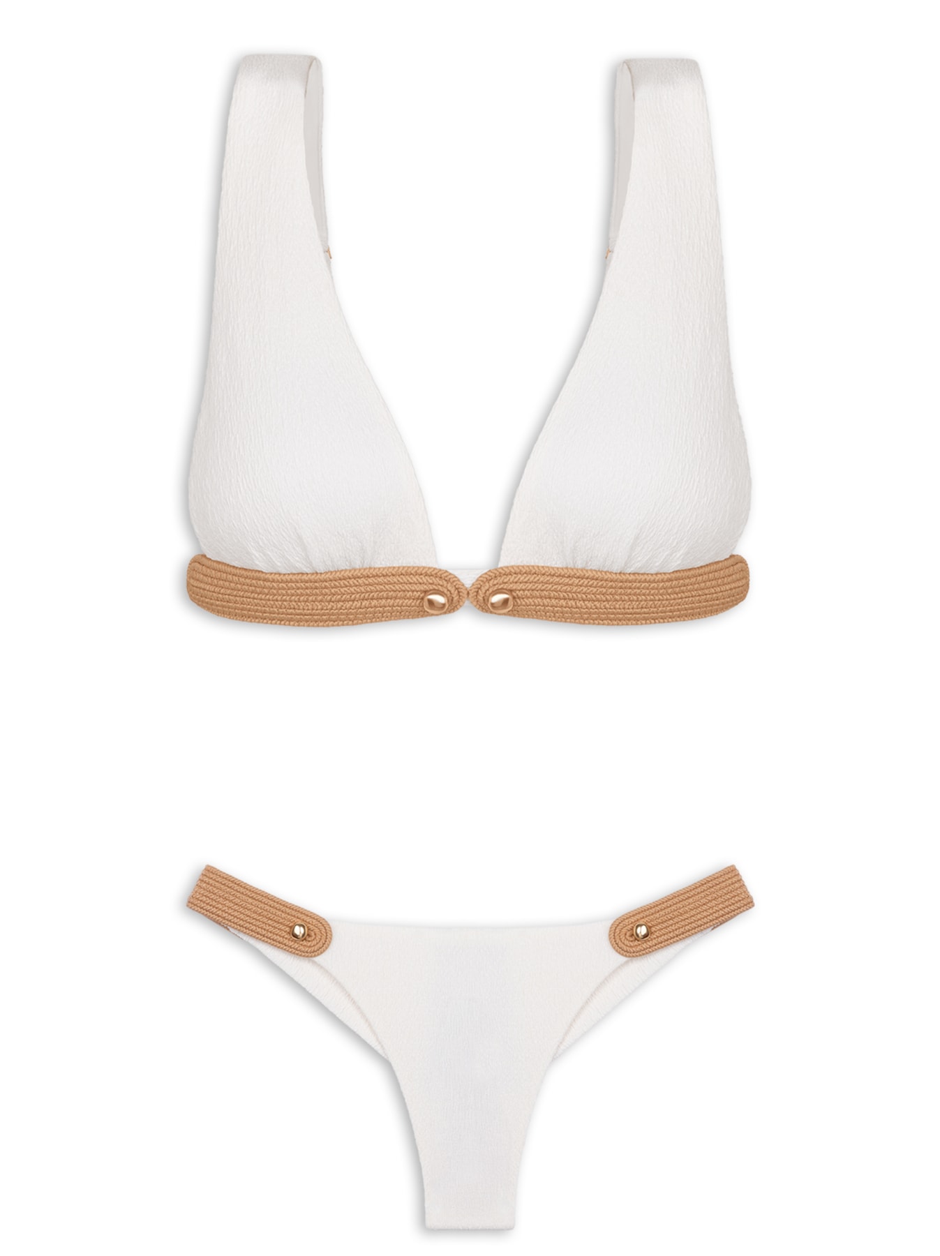 Biquini Safira Lian Cky Off White Vix