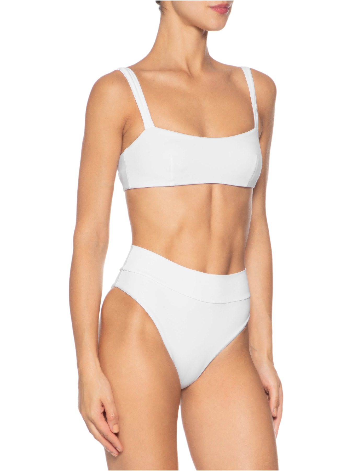 Biquíni Sem Aro Puglia Laterais Médias Branco Body For Sure