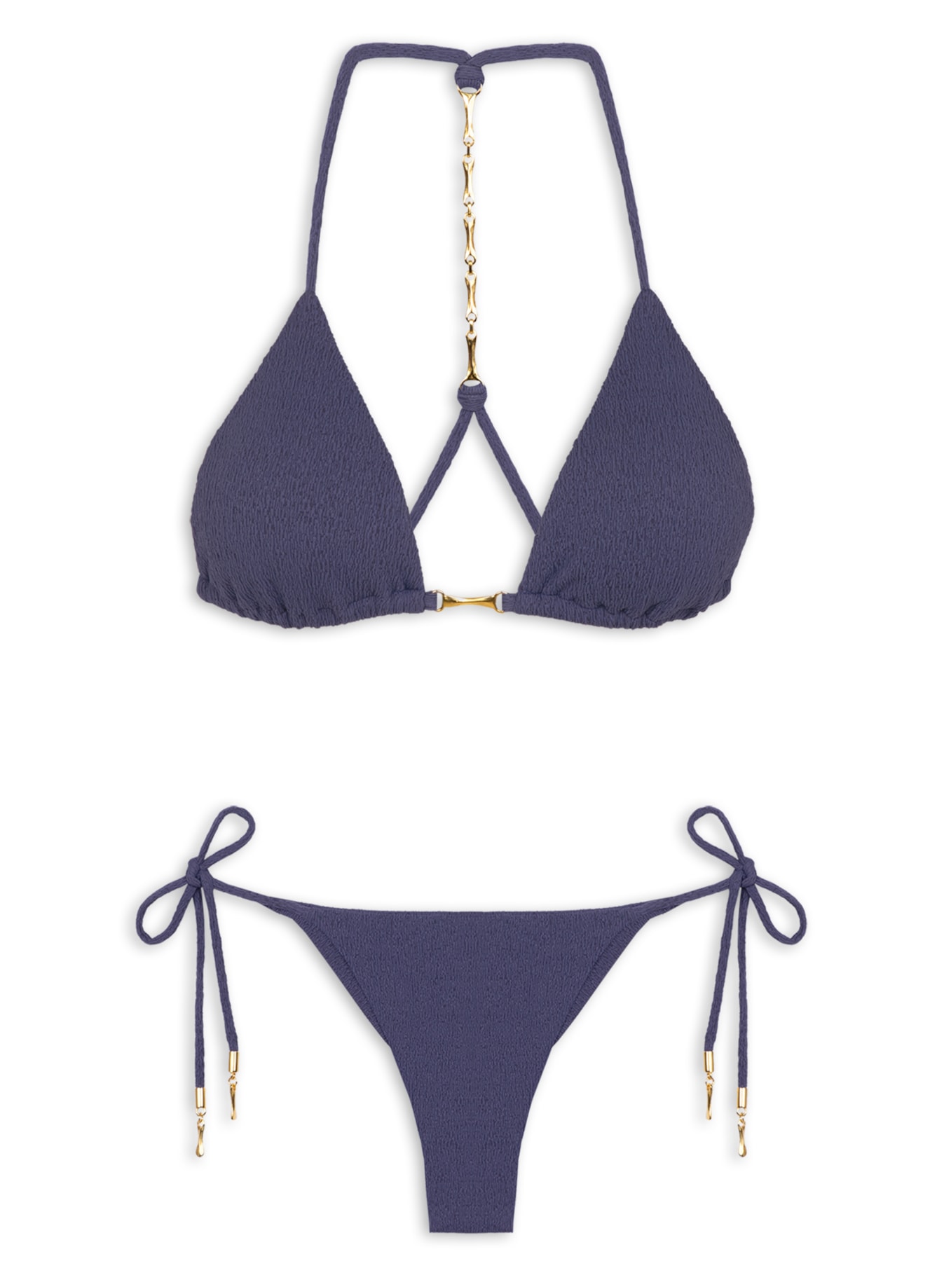 Biquíni Tri Costas Bell Azul Vix