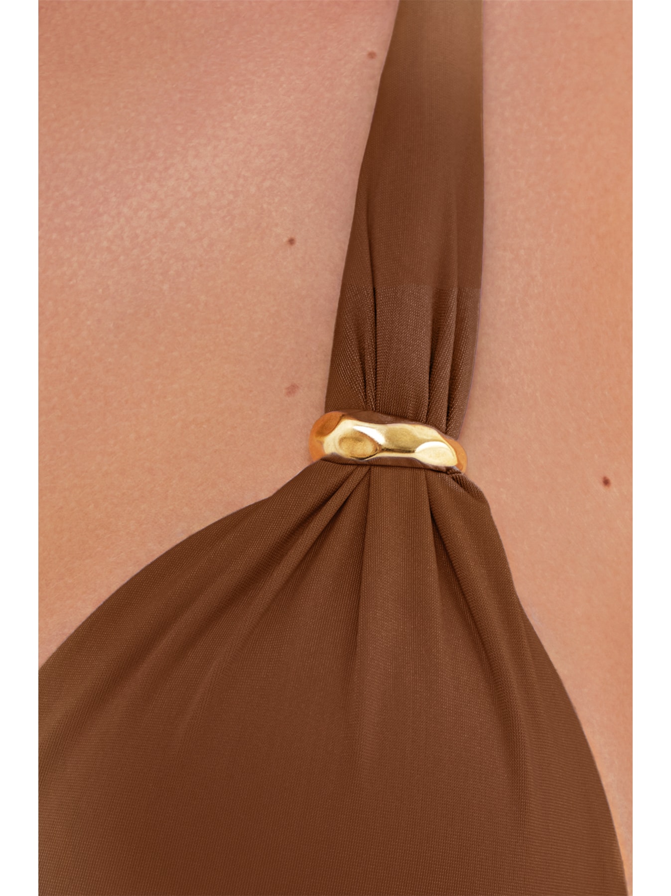 Biquíni Tubo Bia Argolas Marrom Vix