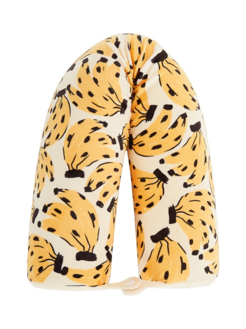 Almofada De Pescoço Bossa Banana – Branco