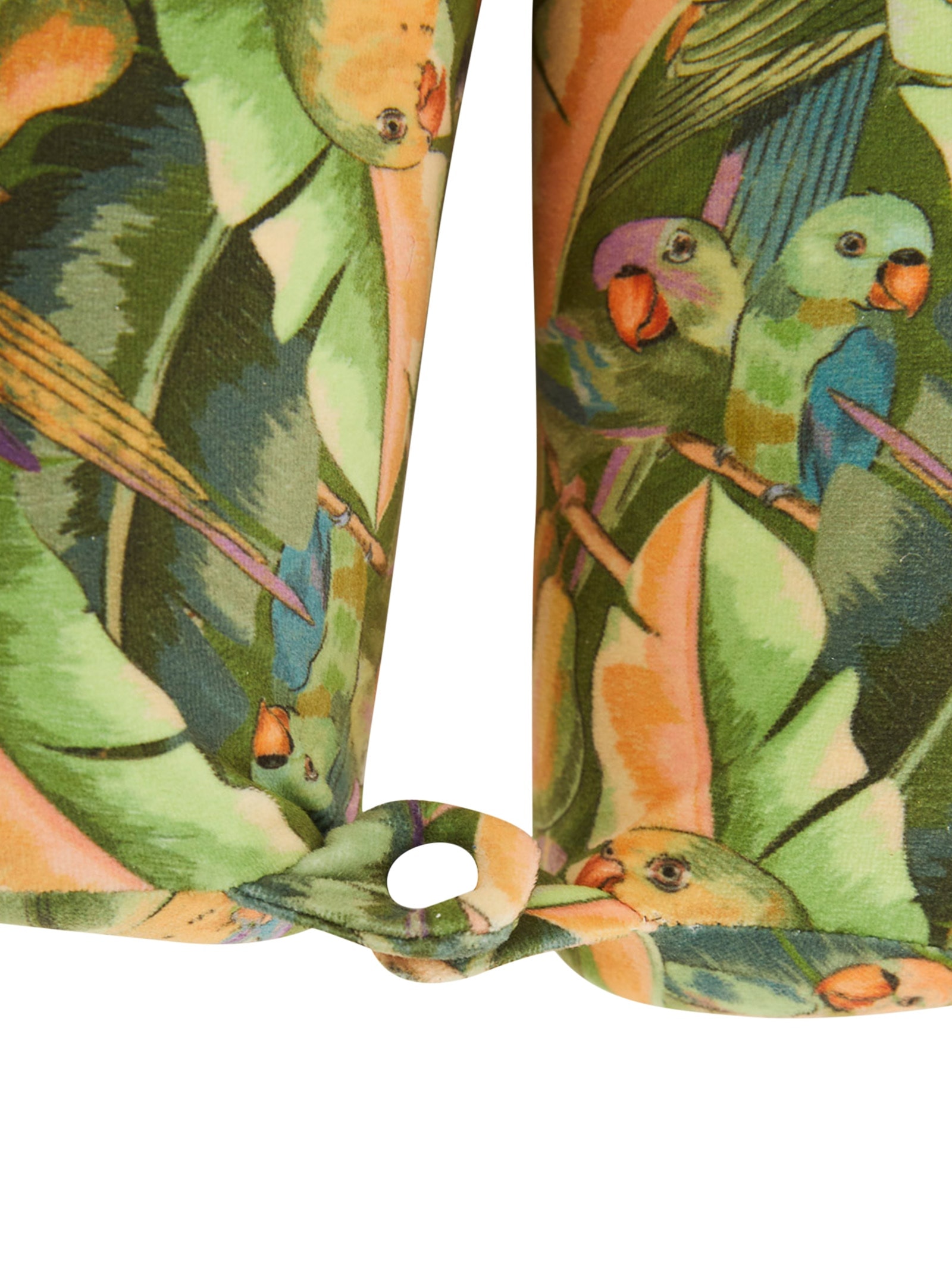 Almofada De Pescoço Floresta Passarin Verde Farm Etc