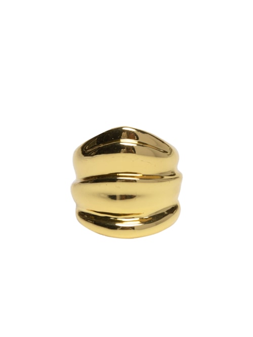 Anel Drapê – Dourado