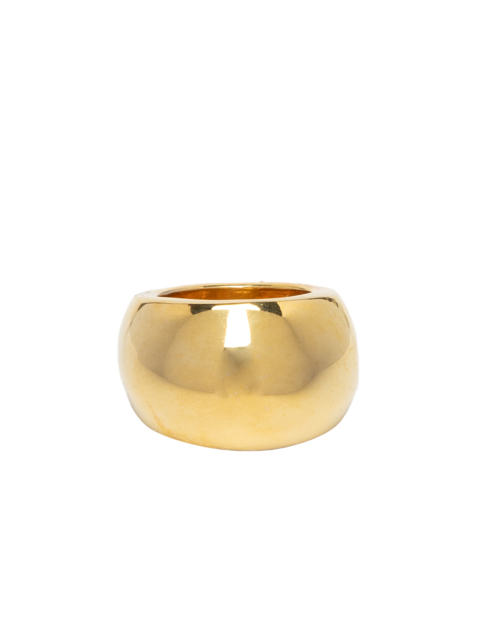Anel Feminino Bombe Dourado Andressa Delamuta