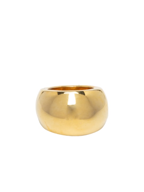 Anel Feminino Bombe – Dourado