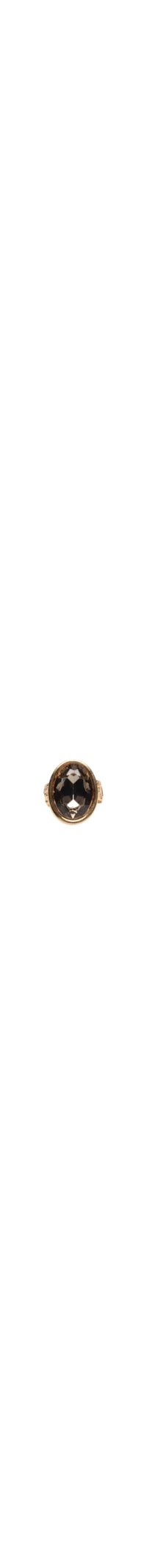 Anel Feminino Com Pedra - Dourado