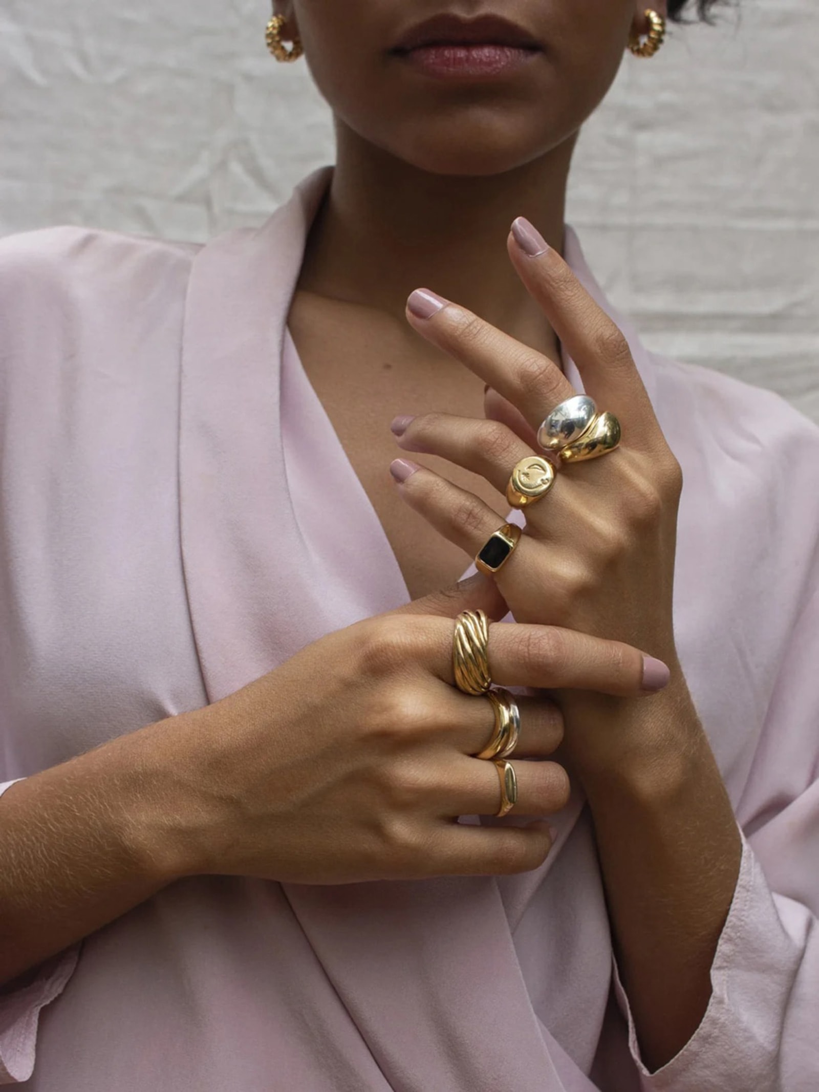 Anel Henri Ouro Luiza Dias 111