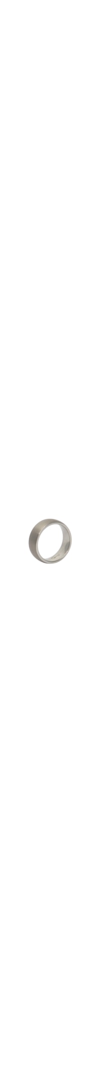 Anel Plain Grey Em Metal - Prata