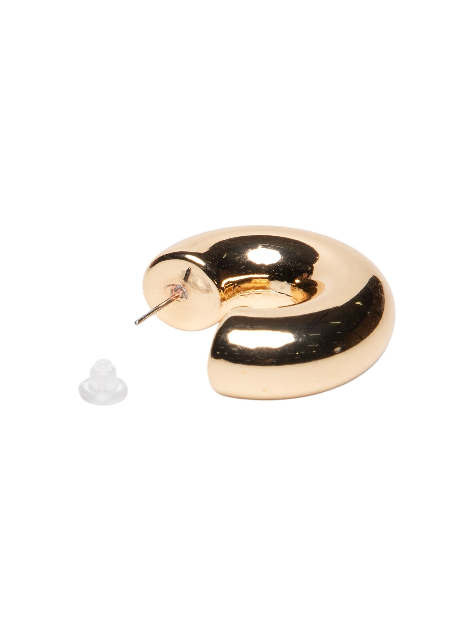 Argola Feminina Dourado Market 33