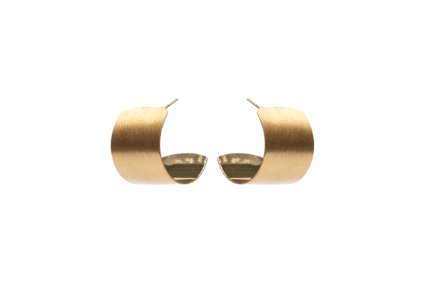 Argola Feminina Fosca - Dourado