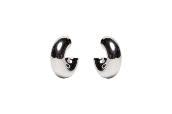 Argola Feminina - Prateado