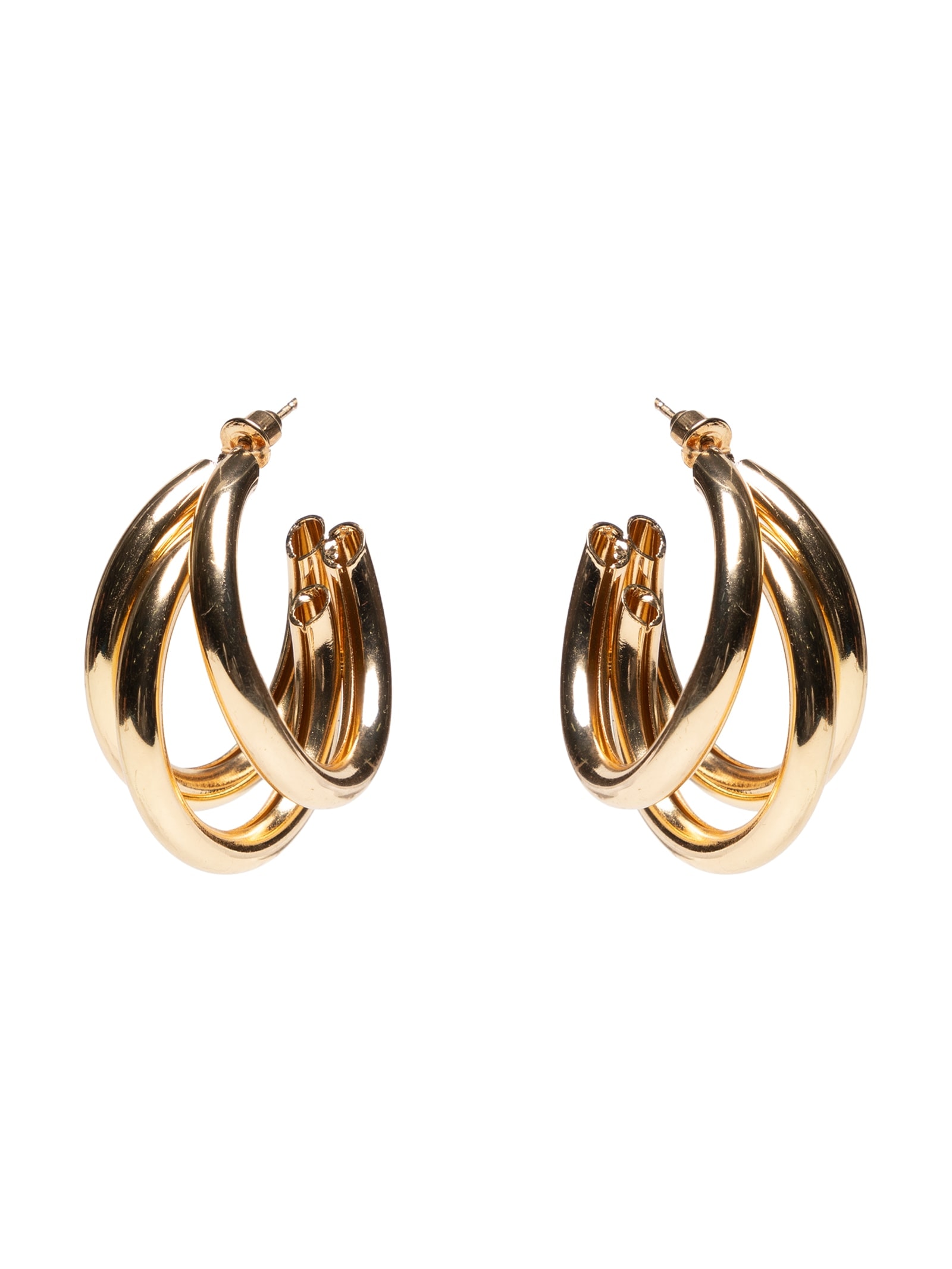 Argola Feminina Tripla Dourado Market 33