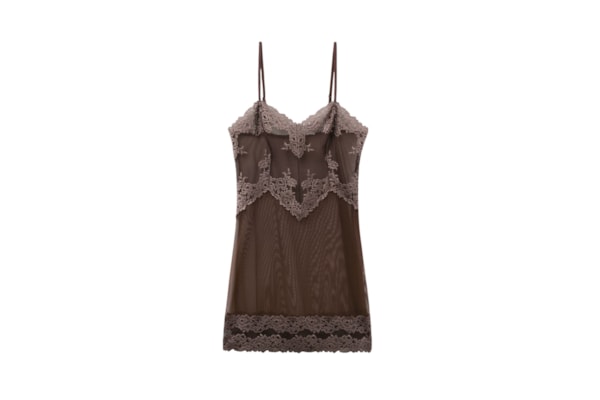 Babydoll Pretty Flowers - Moka