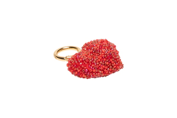 Bag Charm Coração - Vermelho