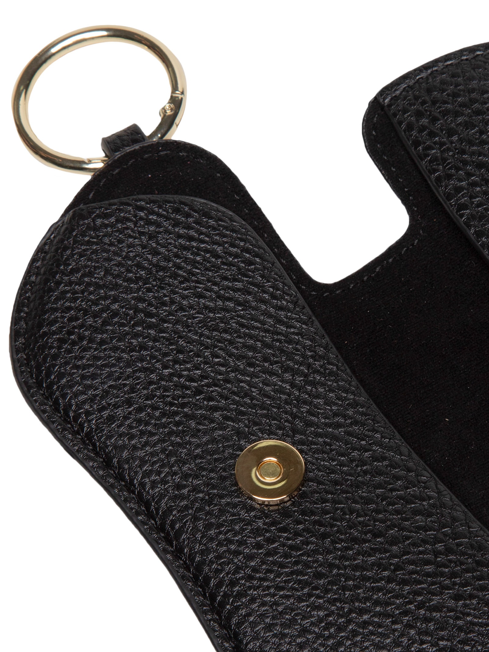 Bag Charm Feminino Case Óculos Easy Preto Lança Perfume