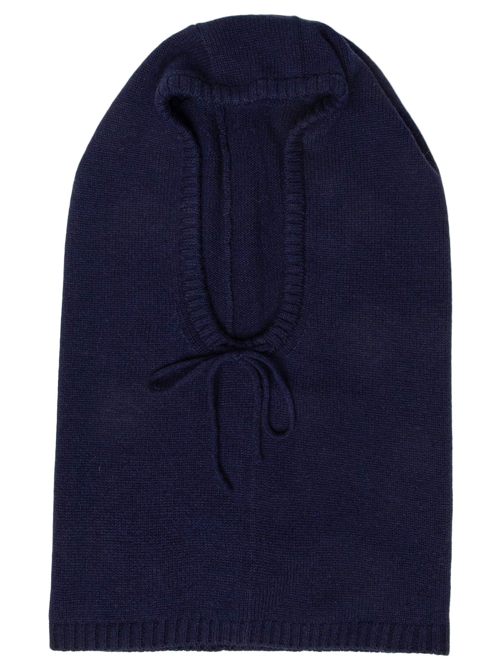Balaclava Feminina Com Blend De Cashmere E Lã Azul '2Essential