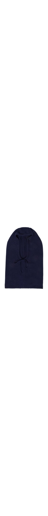 Balaclava Feminina Com Blend De Cashmere E Lã - Azul