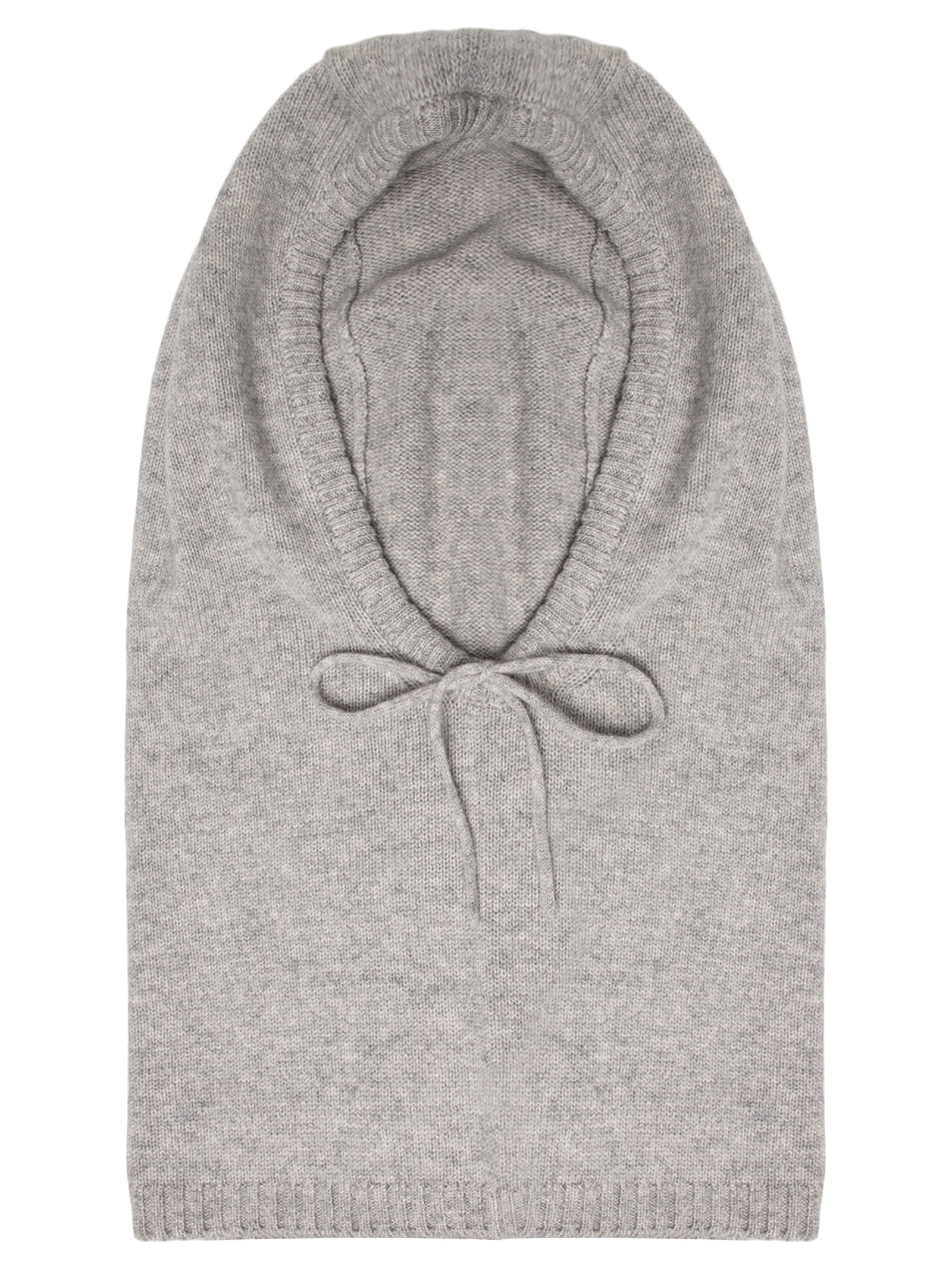 Balaclava Feminina Com Blend De Cashmere E Lã Cinza '2Essential