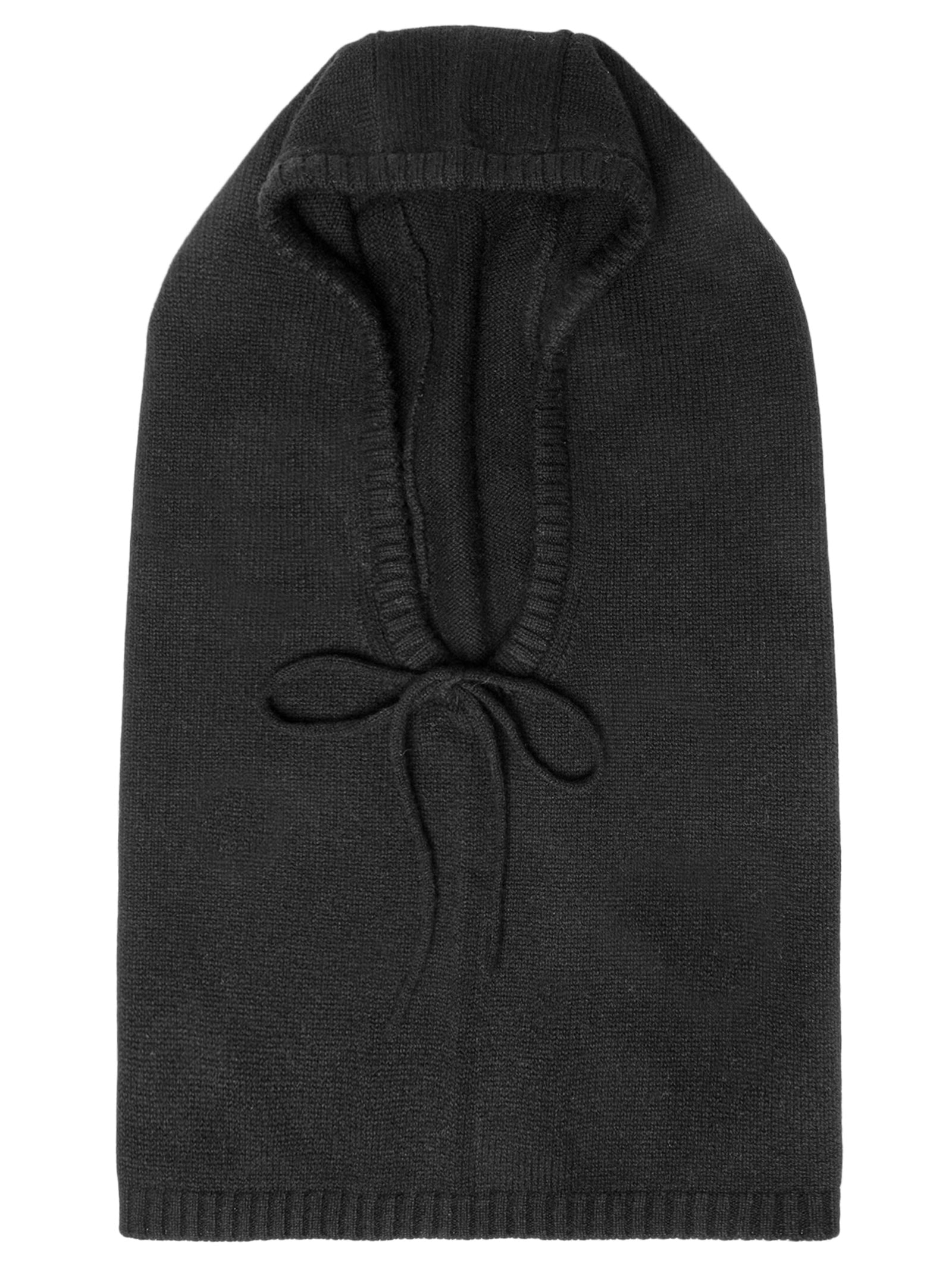 Balaclava Feminina Com Blend De Cashmere E Lã Preto '2Essential