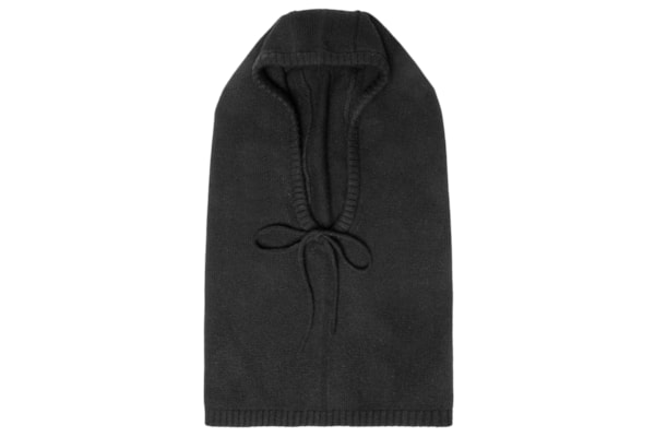 Balaclava Feminina Com Blend De Cashmere E Lã - Preto