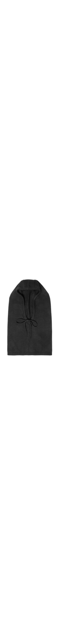 Balaclava Feminina Com Blend De Cashmere E Lã - Preto