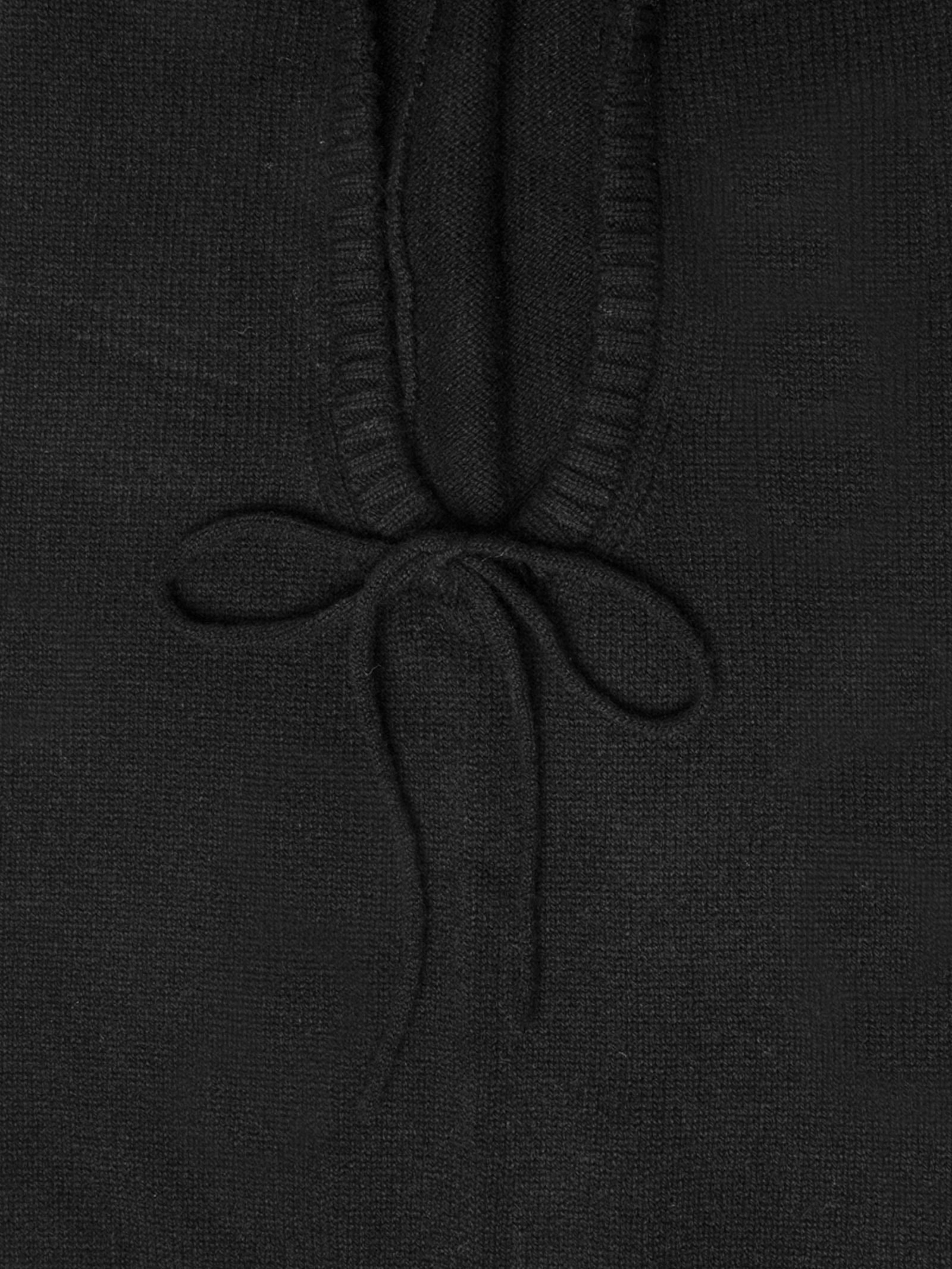 Balaclava Feminina Com Blend De Cashmere E Lã Preto '2Essential