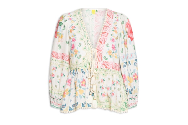 Bata Amarrão Borda Bandana - Off White